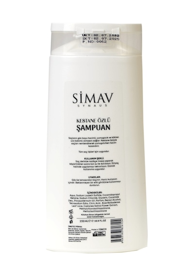 Simav Synaus Kestane Özlü ve Termal Sulu Şampuan 250 ML