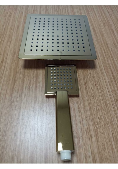 5 Li Sürgülü Robot Duş Takımı Gold Krom