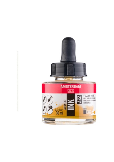Amsterdam Akrilik Mürekkep 30 Ml Yellow Ochre 227 Diğer