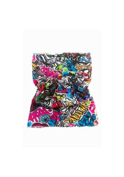 Zero Land Duvar - 674 - Yazılı Baff - Myceshop - Boyunluk Ebruli Çok Renkli
