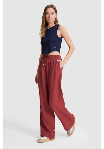 U.s. Polo Assn. Kadın Vişne Pantolon Kanvas-chino 50321992-vr223