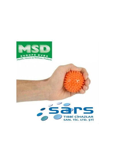 Dikenli El Egzersiz Topu - Msd Mambo 6 Cm