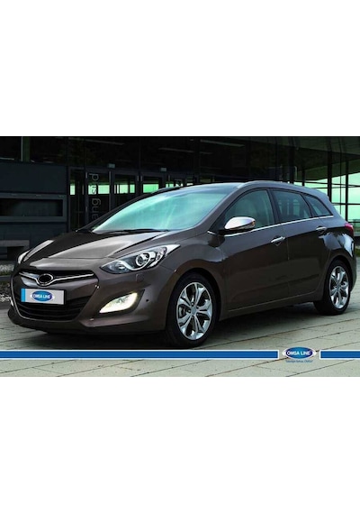 Hyundai İ30 Hb Krom Cam Çıtası 8 Parça 2012-2016 Arası