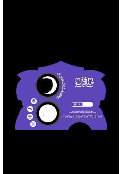 Apple İphone 17 Bilvis Titan Kamera Lens - Siyah