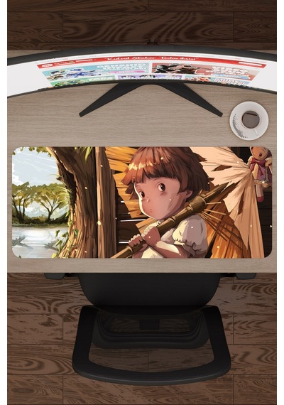 Ateşböceklerinin Mezarı Anime V3 - 70x30 Xl Gaming Kauçuk Kaymaz Taban Mouse Pad Fare Altlığı