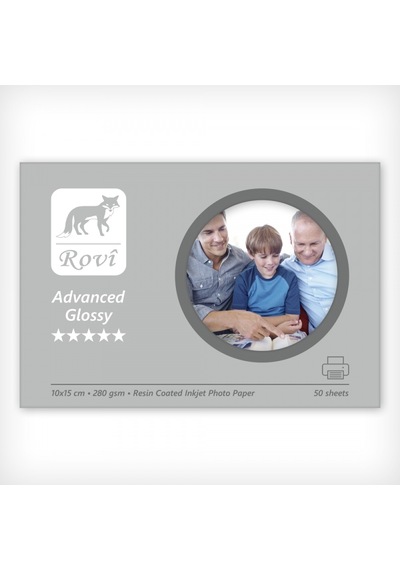 Rovi Advanced Parlak Fotoğraf Kağıdı - 280Gsm - 50 Yaprak A2