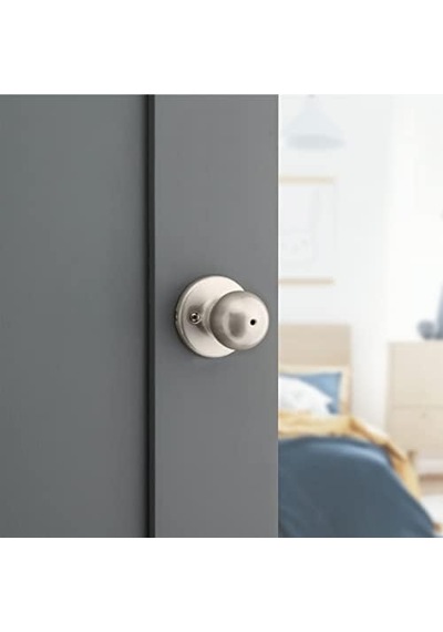 93001-915 Polo Gizlilik Yatak/banyo Tokmağı Saten Nikel