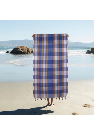 Homedius%100 Pamuk Hamam Peştemali - 80x160 Cm Mavi 80x160 4 Renk
