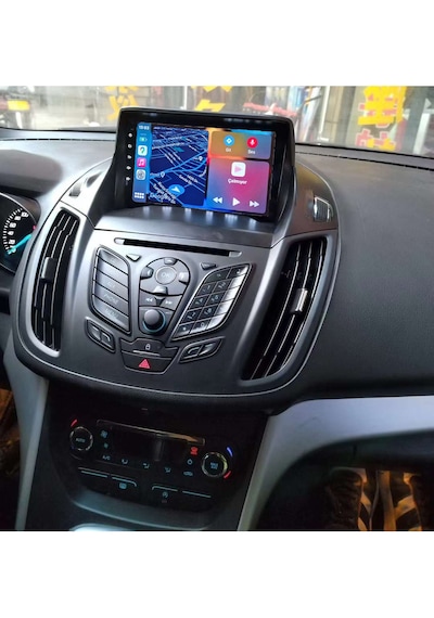 For-x Ford C-max 2013-2018 -9''android Gerçek 2+32 Gb / 4 Çekirdek 1.6ghz / Wıfı 5.0ghz / Bt 5.4-kablosuz Carplay-hd Kameralı-teknik Destekli 9"