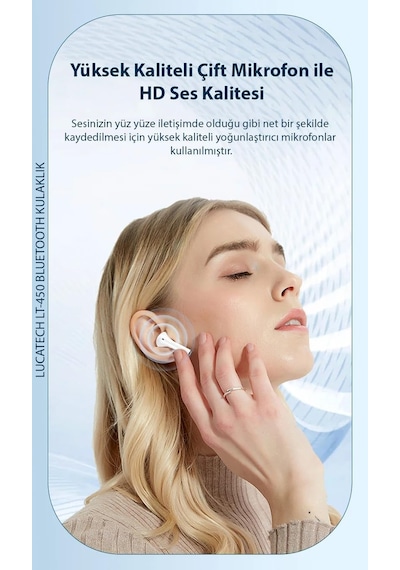 Moonstar Bluetooth Kulaklık Net Ses Deneyimi Enc