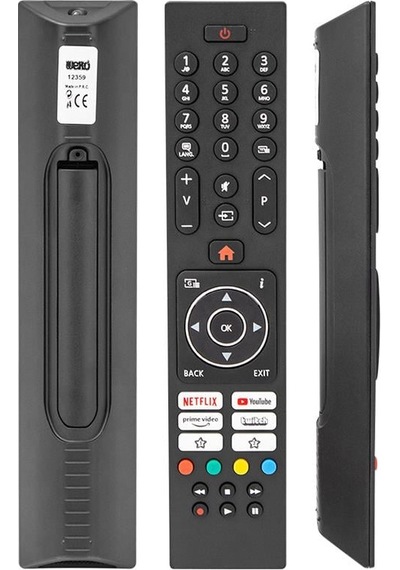 Ayt Vestel Uyumlu Netflix Prime Video Youtube Twitch Tuşlu Lcd Led Tv Kumanda
