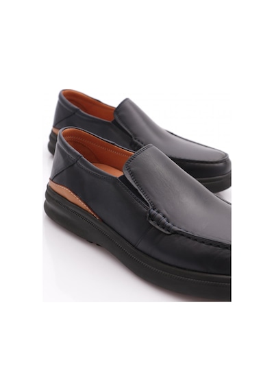 Dr. Flexer M020625 Erkek Klasik Comfort Ayakkabı Lacivert Garni