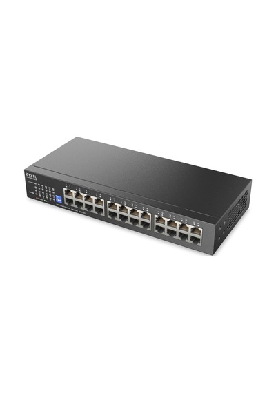 Zyxel Ağ Anahtarı 24 Bağlantı Noktası Yönetilmeyen Gigabit Gs1100-24es