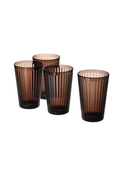 Ikea Vardageen 4'lı İçecek Seti 430 Ml Şeffaf