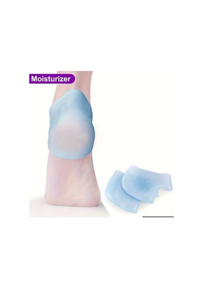 Yıwu 2 Adet Erkek & Kadın Jel Topuk Tabanlıkları - Yumuşak, Hava Alan, Ergonomik Tasarımlı, Kaymaz