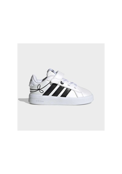 Adidas Grand Court 3.0 Girls El I Bebek Sneaker Kh9781 Beyaz