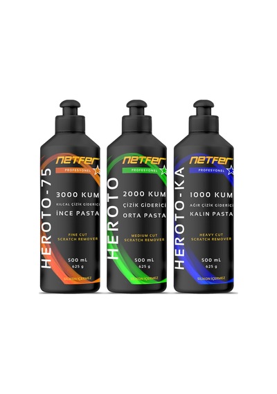 Netfer 3'lü Pasta Set - 3x500 Ml