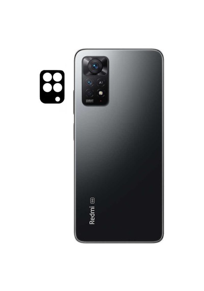 Kilifone - Xiaomi Redmi Note 11 Pro 5g Uyumlu - Kamera Lens Koruyucu 3d Kamera Camı - Şeffaf