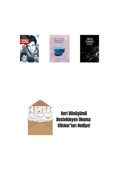 Darağacında Üç Fidan Ciltli + Mucizeye Tanım + Çıkmak İçin Bu Karanlıktan + Okuma Sticker'ları