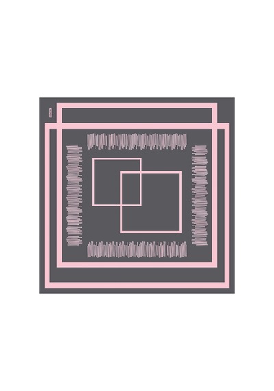 Arancia Gri 90x90 Tivil Gri-pembe Gri-pembe