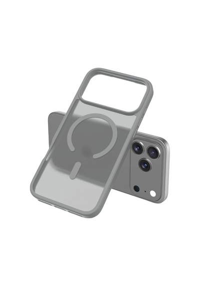Joko Apple iPhone Uyumlu 17 Pro Max Jota Magsafe Kapak - Titan Gri İtdark47787