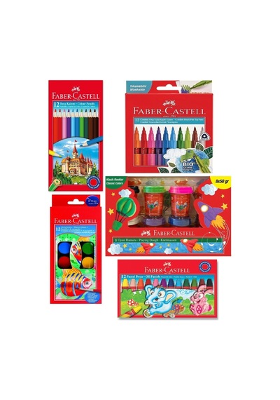 Faber-castell Bio Çevre Dostu Boyama Seti Karmaofis