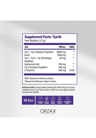 Day2day The Collagen Multi Balance, Vitamin Ve Mineral İçeren Kolajen Takviyesi, Cilt Sağlığı, Saç Ve Tırnak Desteği, Eklem Ve Bağ Doku Desteği