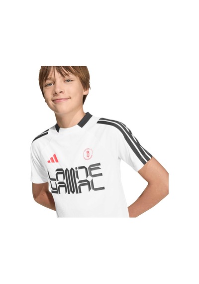 Kd6433-c Adidas Lamine Yamal Hot Tee Y Çocuk Forma Beyaz Kd6433-c Beyaz