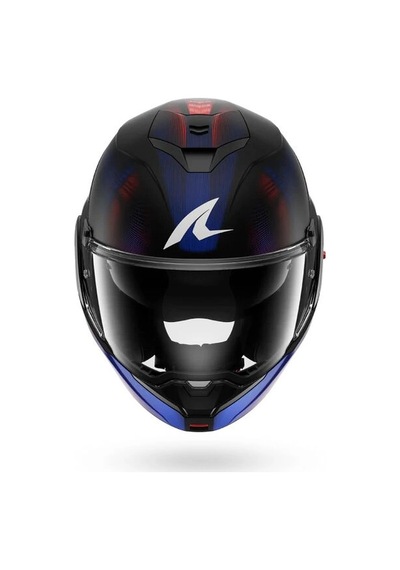 Shark Oxo Speed-tech Mat Mavi-kırmızı Modüler Kask Renkli Cam Ve Pınlock Hediyelidir