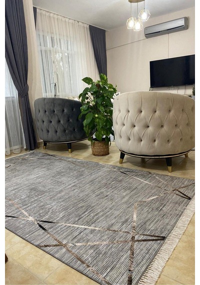 Yolluk Halı Kaymaz Tabanlı Yıkanabilir Yolluk 10 Çok Renkli