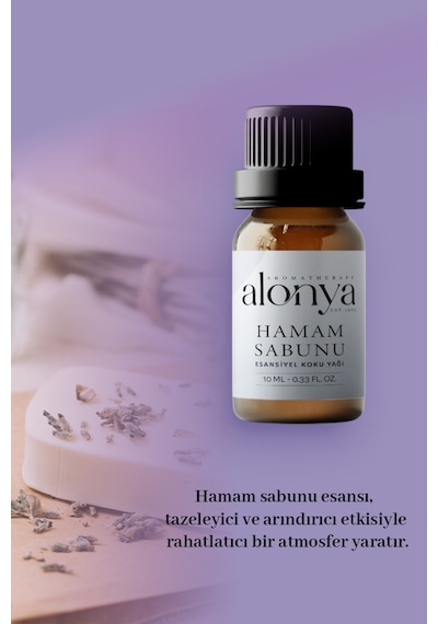 Hamam Sabunu Esansiyel Uçucu Koku Yağı Buhurdanlık Esansı Oda Kokusu Aromaterapi Yağı 10 Ml Sabun Kokusu