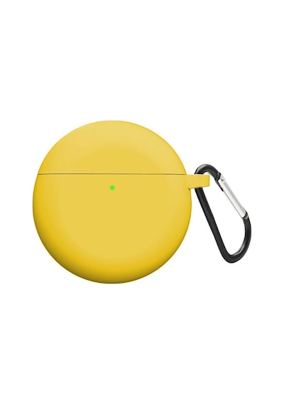 Microsonic Huawei Freebuds 4 Mat Silikon Kılıf Sarı