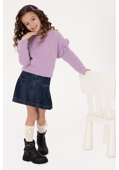 U.s. Polo Assn. Kız Çocuk Lila Sweatshirt 50317904-vr034 Lıla