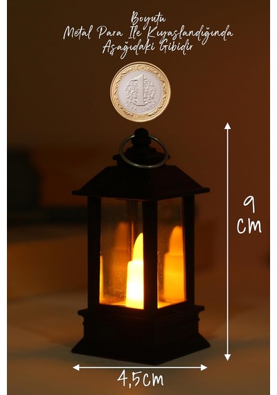 3 Adet Led Mum Mini Dörtgen Tip Pil Dahil Dumansız Alev Ledli Yapay Dekoratif Mum Işığı Siyah Pt434 Çok Renkli