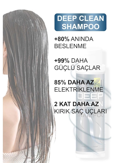 S-well Deep Clean Shampoo Protez Saç Bakım Şampuanı 400 Ml