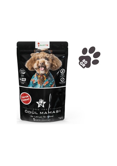 Barftr Tavuk Kanat Köpek Ödülü 80 Gr