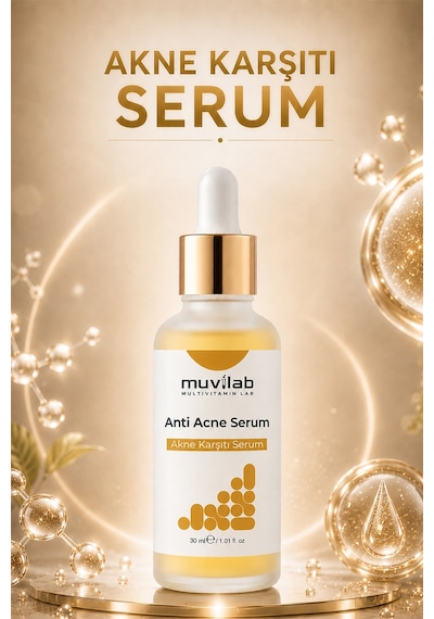 Akne Ve Siyah Nokta Karşıtı Serum Yağlı Ve Karma Ciltler İçin Leke Karşıtı Komedon Temizleyici
