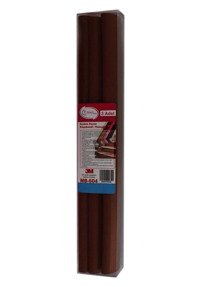 Unisex Kauçuk Jumbo Kenar Koruyucu, Kahverengi Açık Bej