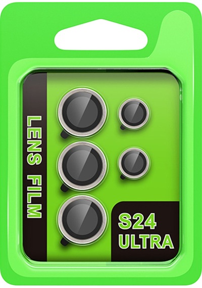Galaxy S24 Ultra Raze Metal Kamera Lens - Gri
