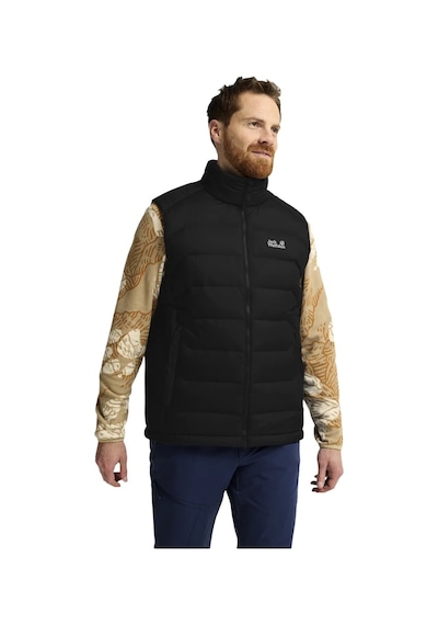 Jack Wolfskın Jack Wolfskin Wild Pass Down Rds Erkek Yelek 6000 Siyah
