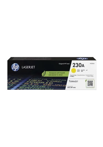 Hp 230a Yellow Sarı 1.800 Sayfa Toner W2302a Kdo