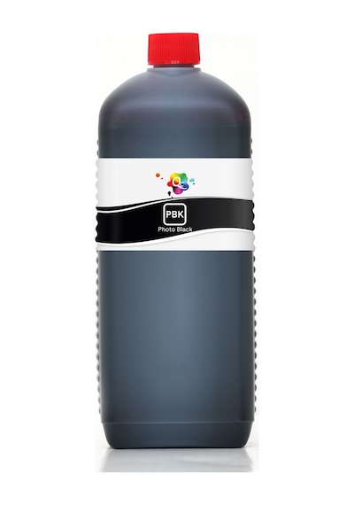 QC HP 364 CB317A Kartuş Mürekkebi 1000ml PBK Photo Black Foto Siyah Dye