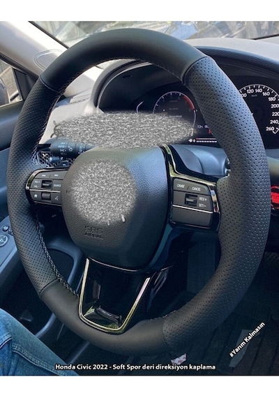 Honda Civic 2022 Uyumlu Araca Özel Direksiyon Kılıfı
