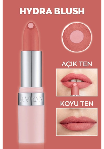 Avon Hydramatic Blush + Pink + Mauve Mat Ruj 3'lü