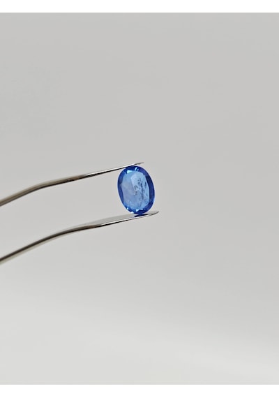 Faset Kesim Doğal Mavi Safir Taşı 1,5 Karat S016
