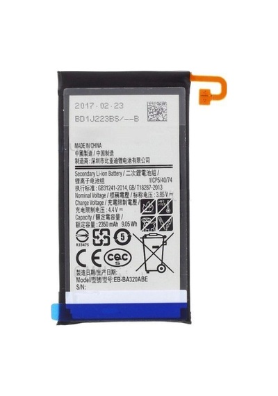 . Samsung Galaxy Uyumlu A320 Batarya Pil Eb-ba320abe