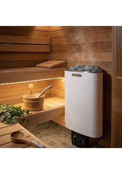 Astral Pool Harvıa Delta Gövdeden Kumandalı Sauna Sobası 3,6 Kw 2-4 M3 11 Kg Taş Kapasitesi -toptancıyızbiz