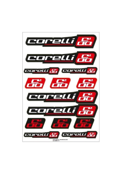 Corelli Bisiklet Sticker Seti 03 Diğer