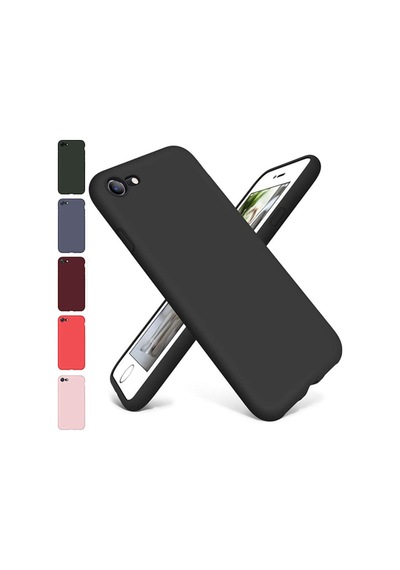 Apple Uyumlu iPhone Se2 8-7 Lansman Kilif Içi Kadife Silikon 183471587 - Renk / Bordo