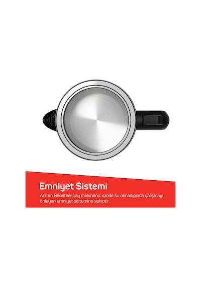 Arzum AR3158 Neosteel 1.8 L Çay Makinesi